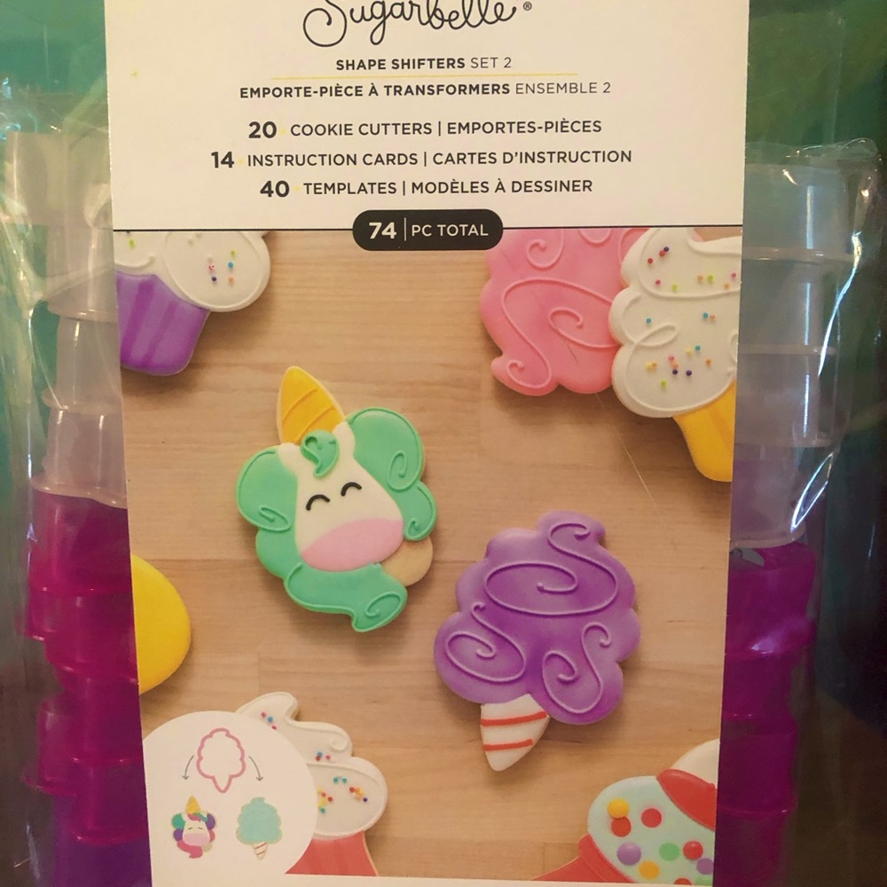 Sweet Sugarbelle shapeshifter cookie cutter set !! Brand new in box !!